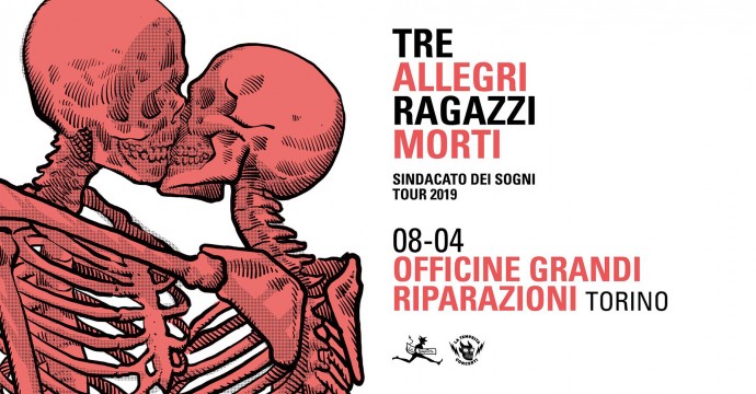 Cambio data/venue: i Tre Allegri Ragazzi Morti in concerto alle OGR Torino